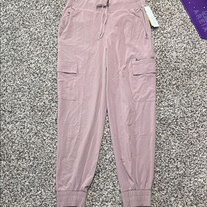 All in Motion Mauve Cargo Joggers